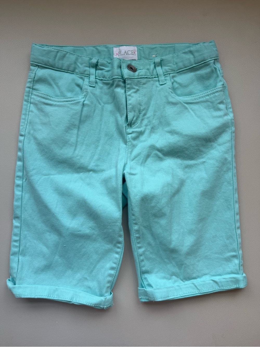 The Children's Place Aqua Mint Girls Shorts